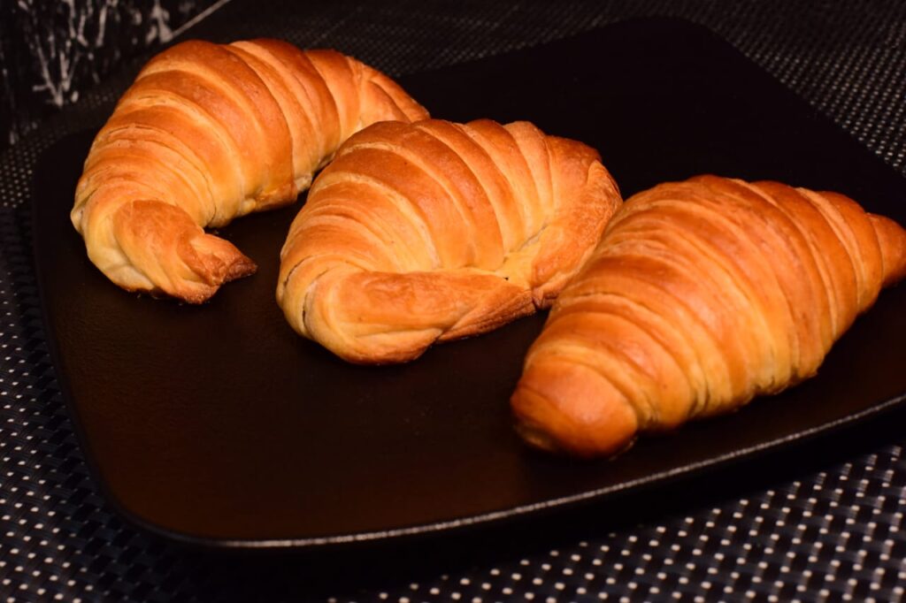 Enjoy a flaky and buttery croissant from The Hut Hotel Bakery, located within Kigali's most renowned hotels.